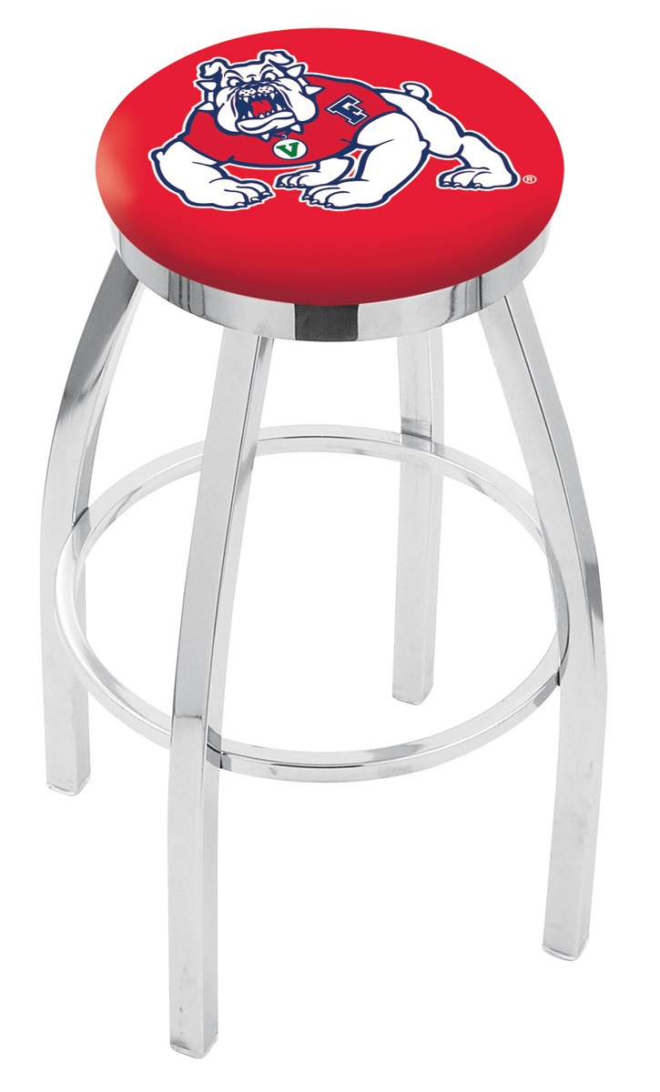 Picture of Holland Bar Stool L8C2C30FresSt 30 in. Fresno State Bar Stool with Bulldogs Logo Swivel Seat