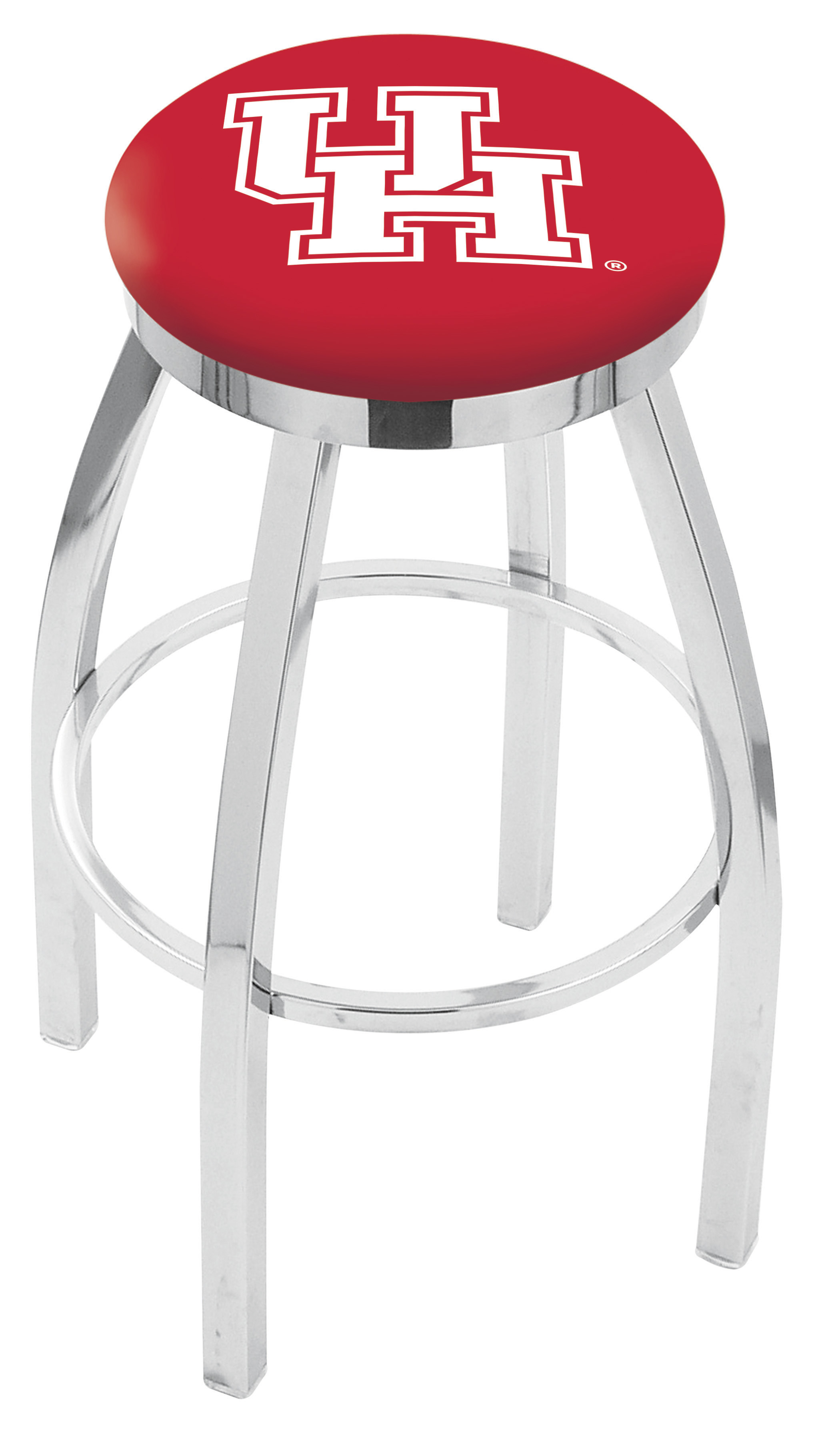 L8C2C30Houston 30 in. Houston Bar Stool with Cougars Logo Swivel Seat