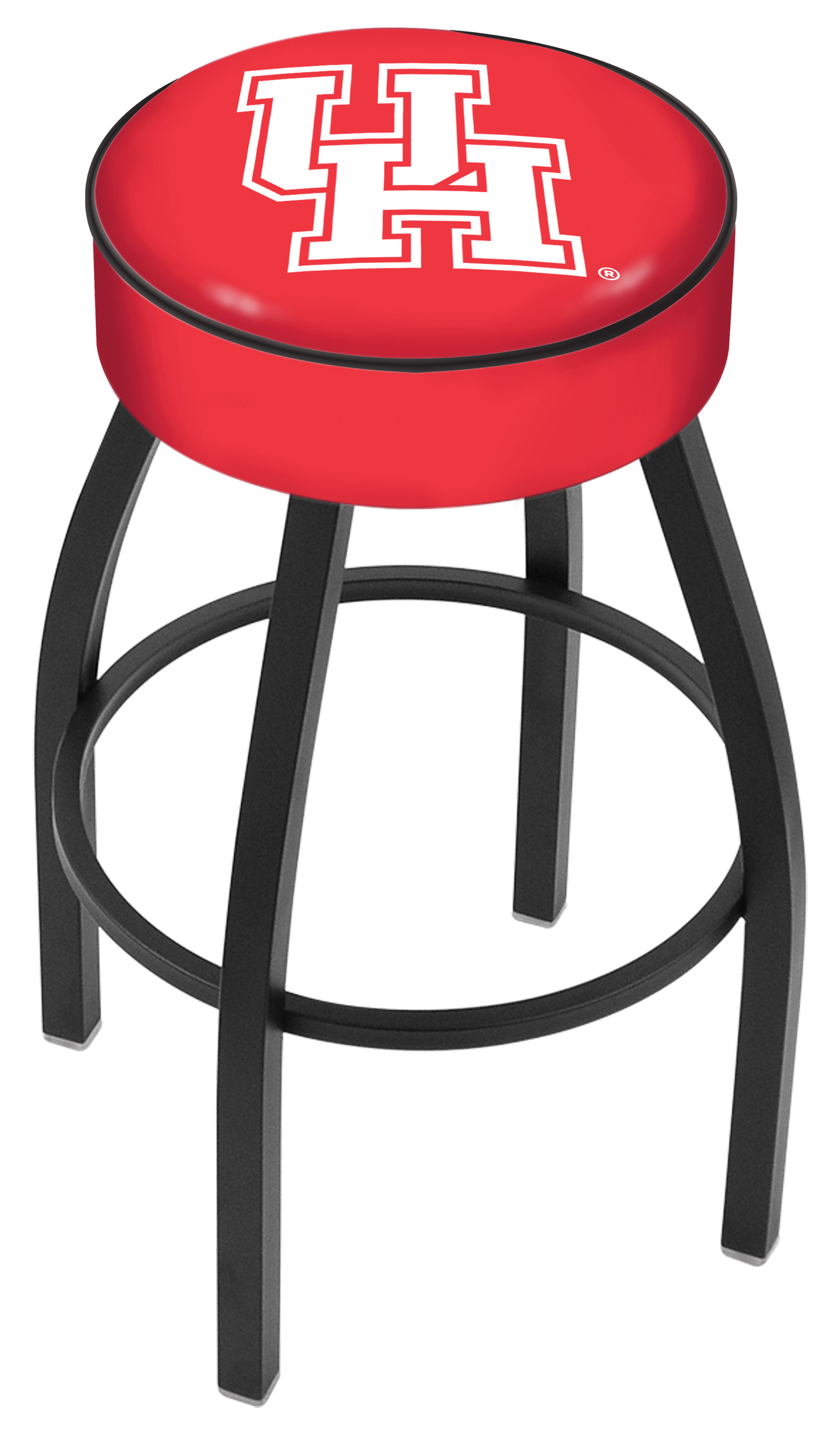 L8B130Houston 30 in. Houston Bar Stool with Cougars Logo Swivel Seat