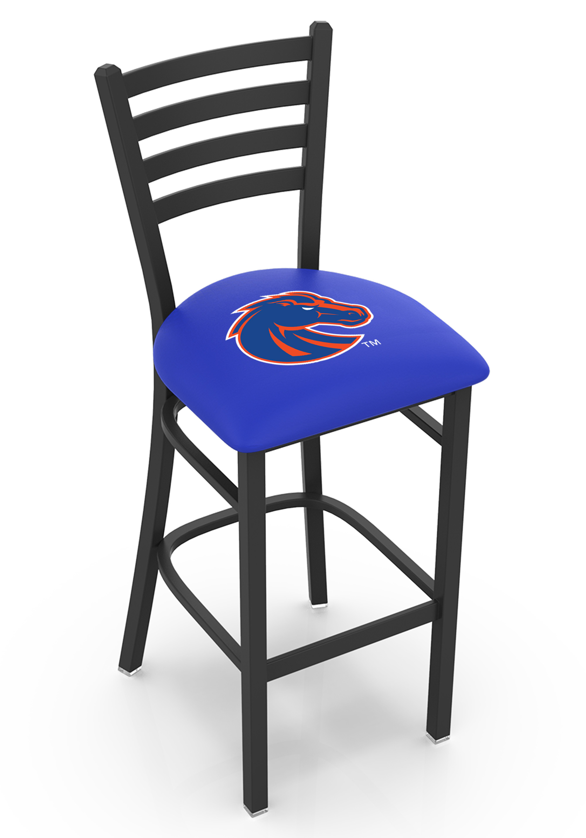 Picture of Holland Bar Stool L00430BoiseS 30 in. Boise State Bar Stool with Broncos Logo