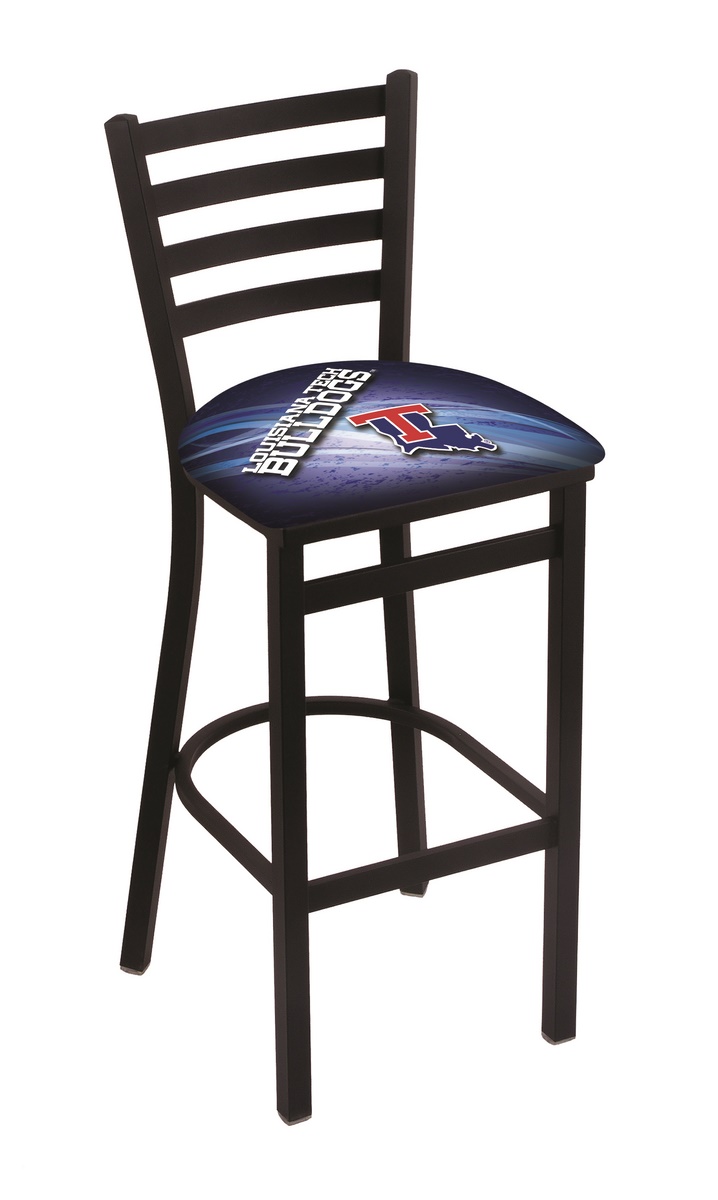 Picture of Holland Bar Stool L00430LaTech 30 in. Louisiana Tech Bar Stool with Bulldogs Logo