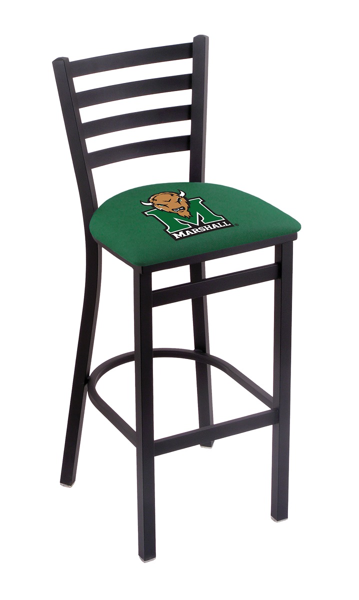 L00430Mrshll 30 in. Marshall Bar Stool with Thundering Herd Logo