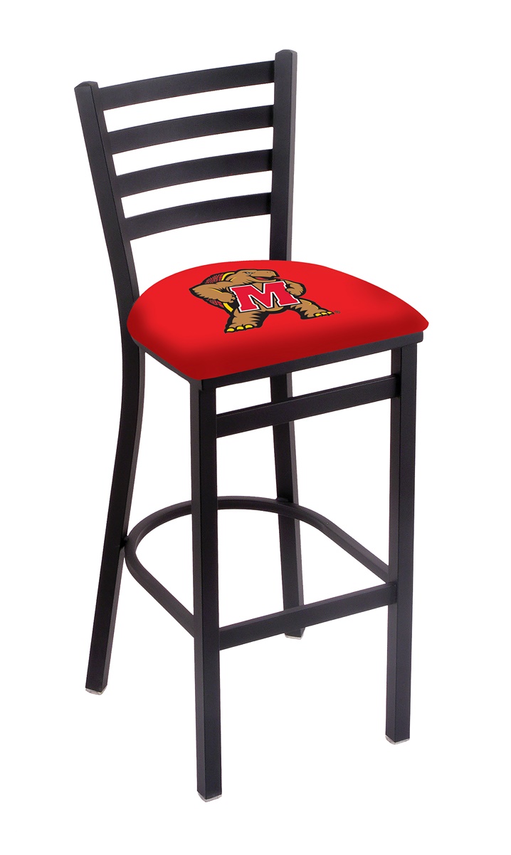 L00430Mrylnd 30 in. Maryland Bar Stool with Terrapins Logo