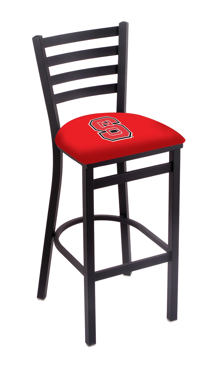L00430NCarSt 30 in. NC State Bar Stool with Wolfpack Logo