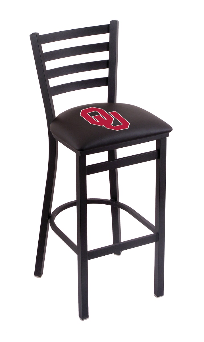 L00425Oklhma 25 in. Oklahoma Counter Stool with Sooners Logo