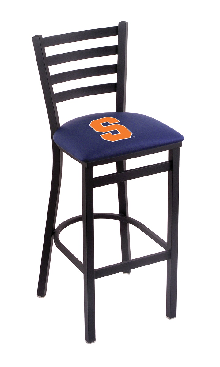 L00430Syrcse 30 in. Syracuse Bar Stool with Orange Logo