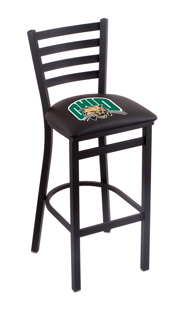 L00430UnivOH 30 in. Ohio Bar Stool with Bobcats Logo