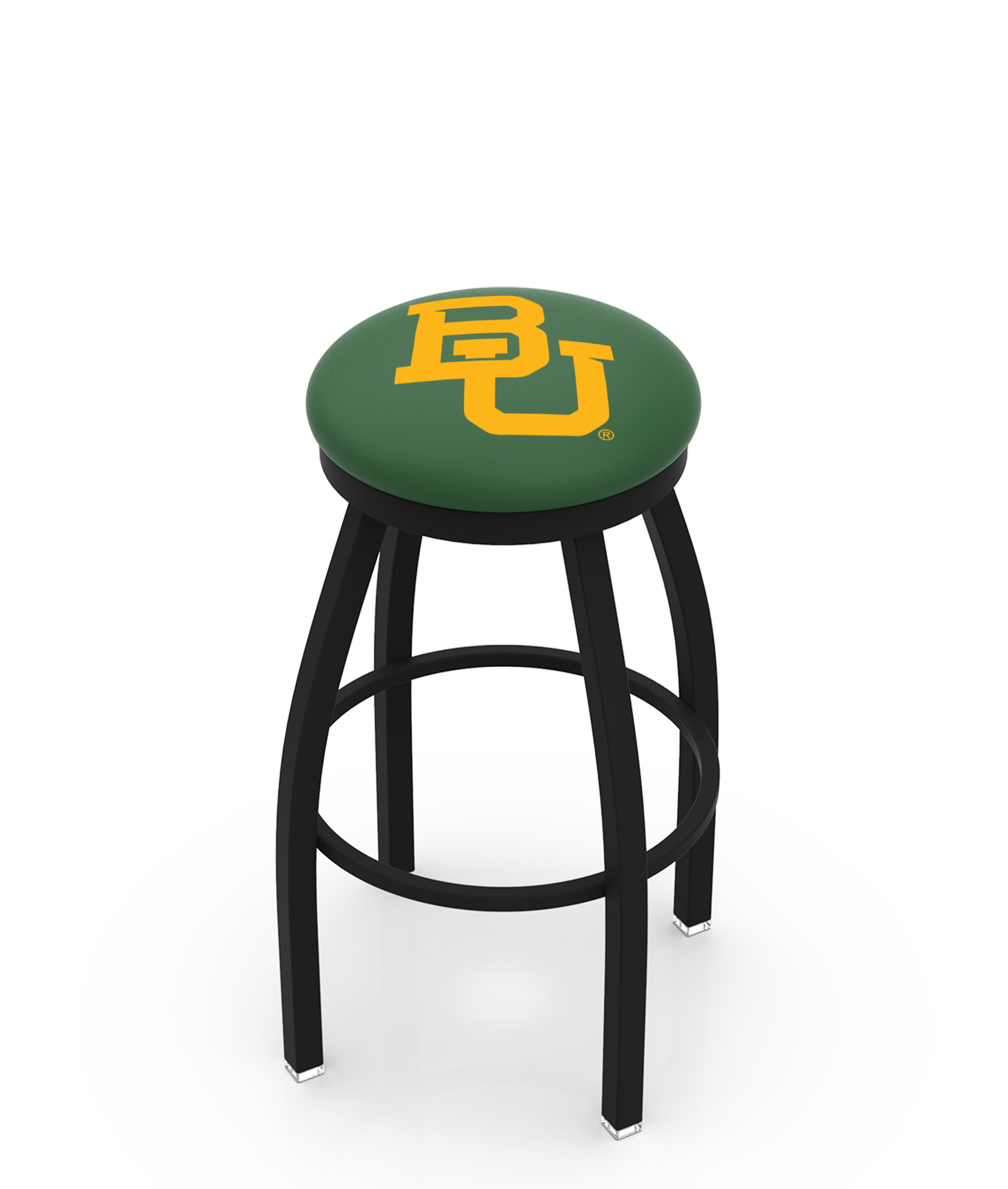 L8B2B36Baylor 36 in. Baylor Bar Stool with Bears Logo Swivel Seat
