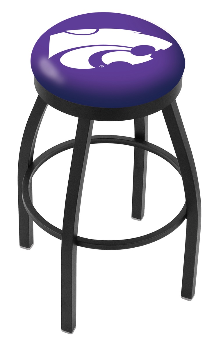 Picture of Holland Bar Stool L8B2B36KnsasS 36 in. Kansas State Bar Stool with Wildcats Logo Swivel Seat