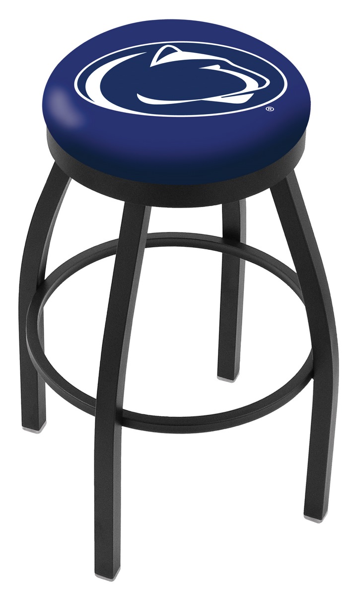 L8B2B36PennSt 36 in. Penn State Bar Stool with Nittany Lions Logo Swivel Seat
