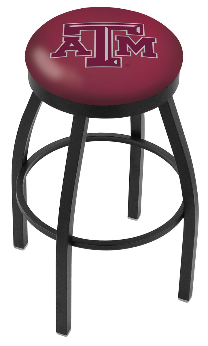 L8B2B36TexA-M 36 in. Texas A&M Bar Stool with Aggies Logo Swivel Seat