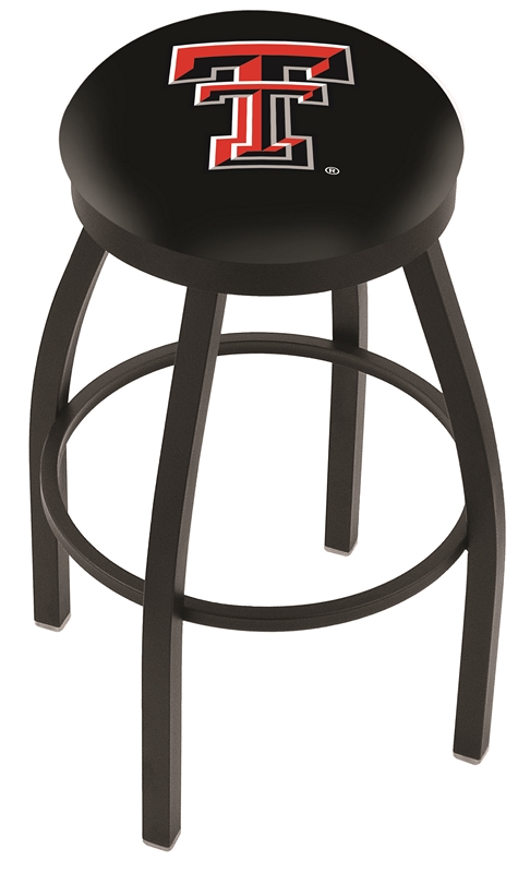 L8B2B36TXTech 36 in. Texas Tech Bar Stool with Red Raiders Logo Swivel Seat