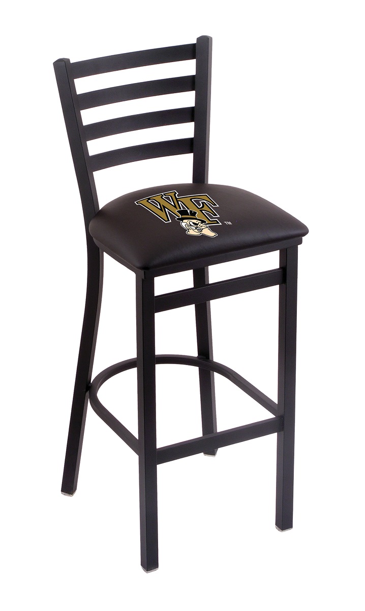 L00430WakeFr 30 in. Wake Forest Bar Stool with Demon Deacons Logo