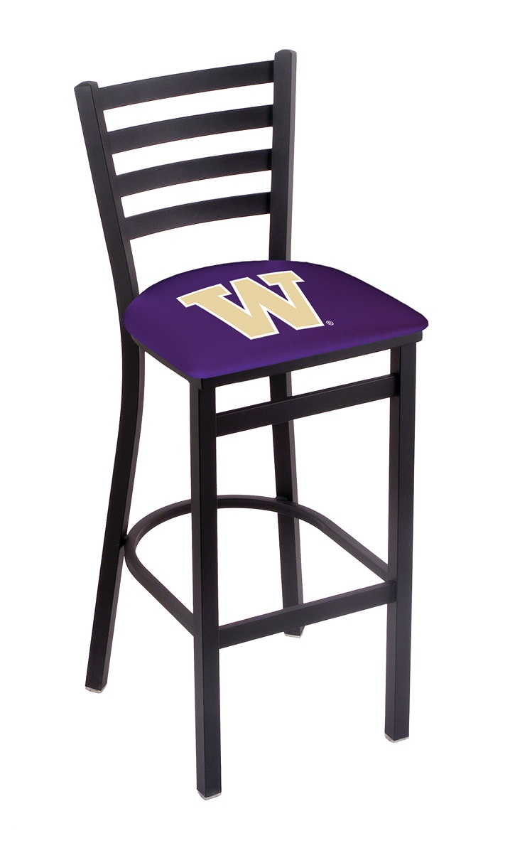 L00430WashUn 30 in. Washington Bar Stool with Huskies Logo