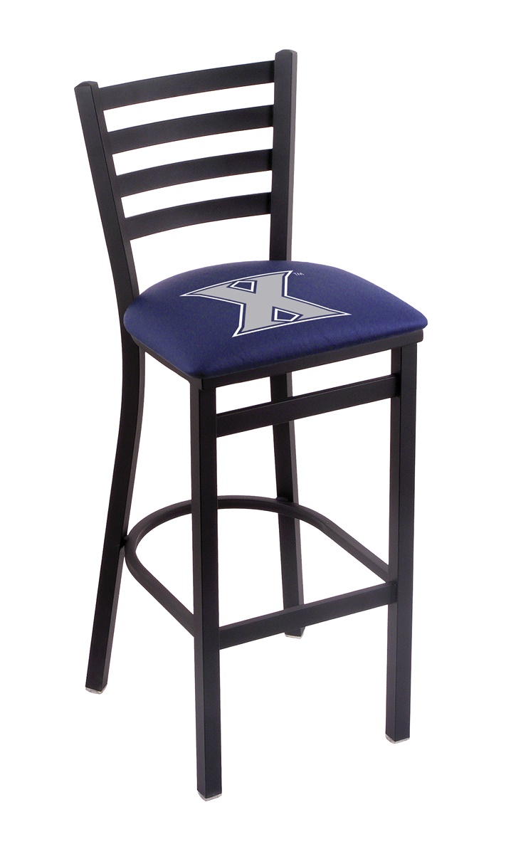 L00425Xavier 25 in. Xavier Counter Stool with Musketeers Logo