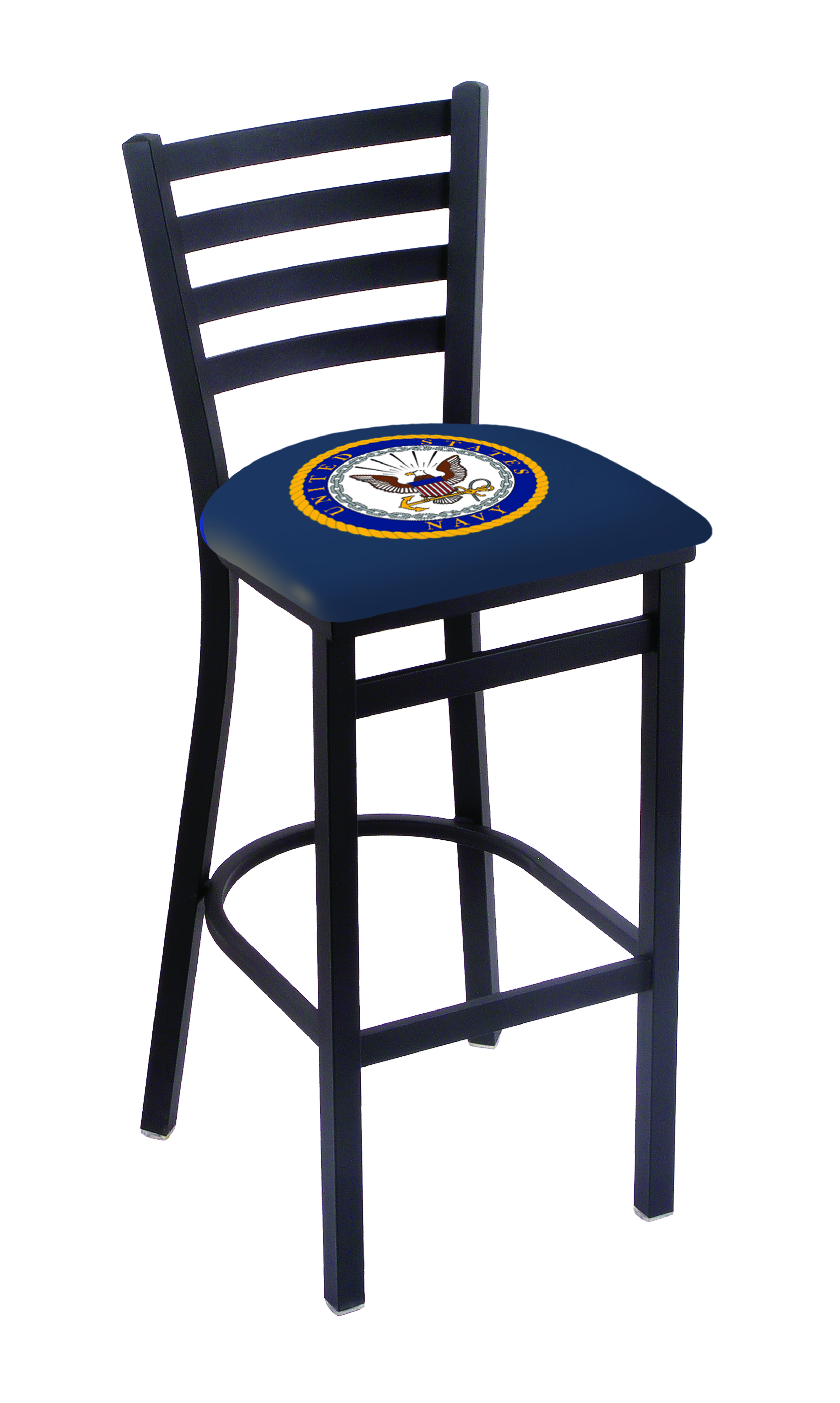 L00425Navy United States Navy Counter Stool