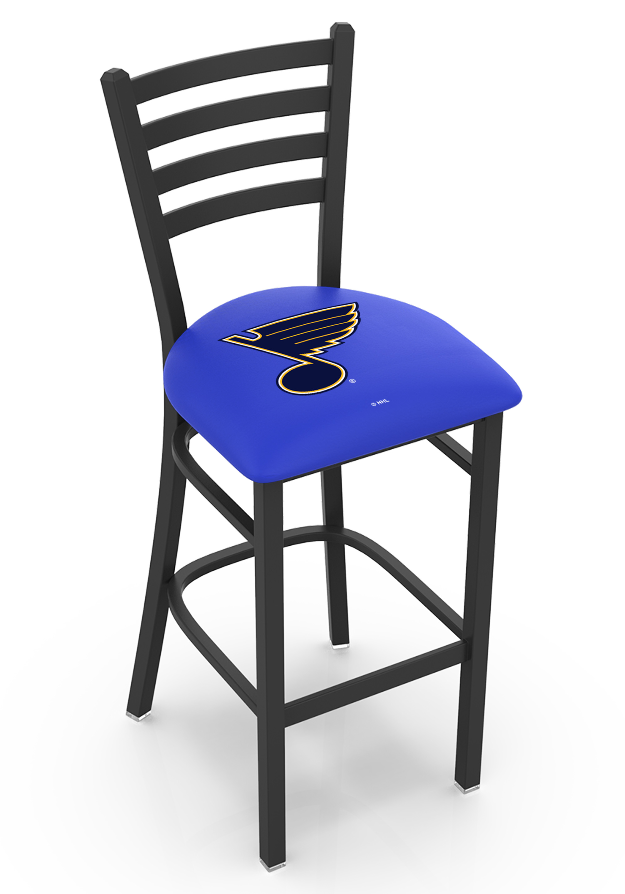 L00430STLBlu 30 in. St Louis Bar Stool with Blues Logo