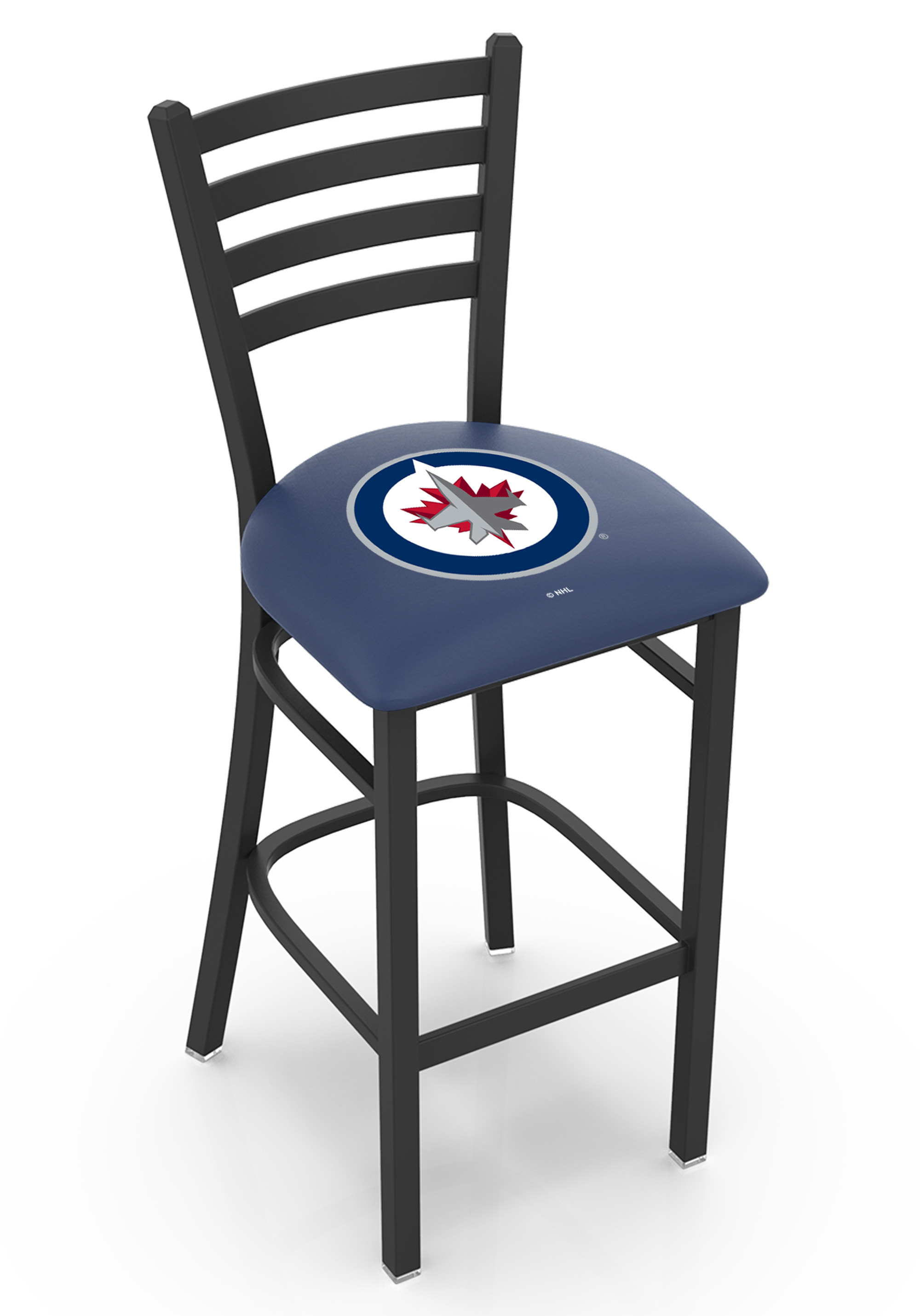 L00430WinJet 30 in. Winnipeg Bar Stool with Jets Logo