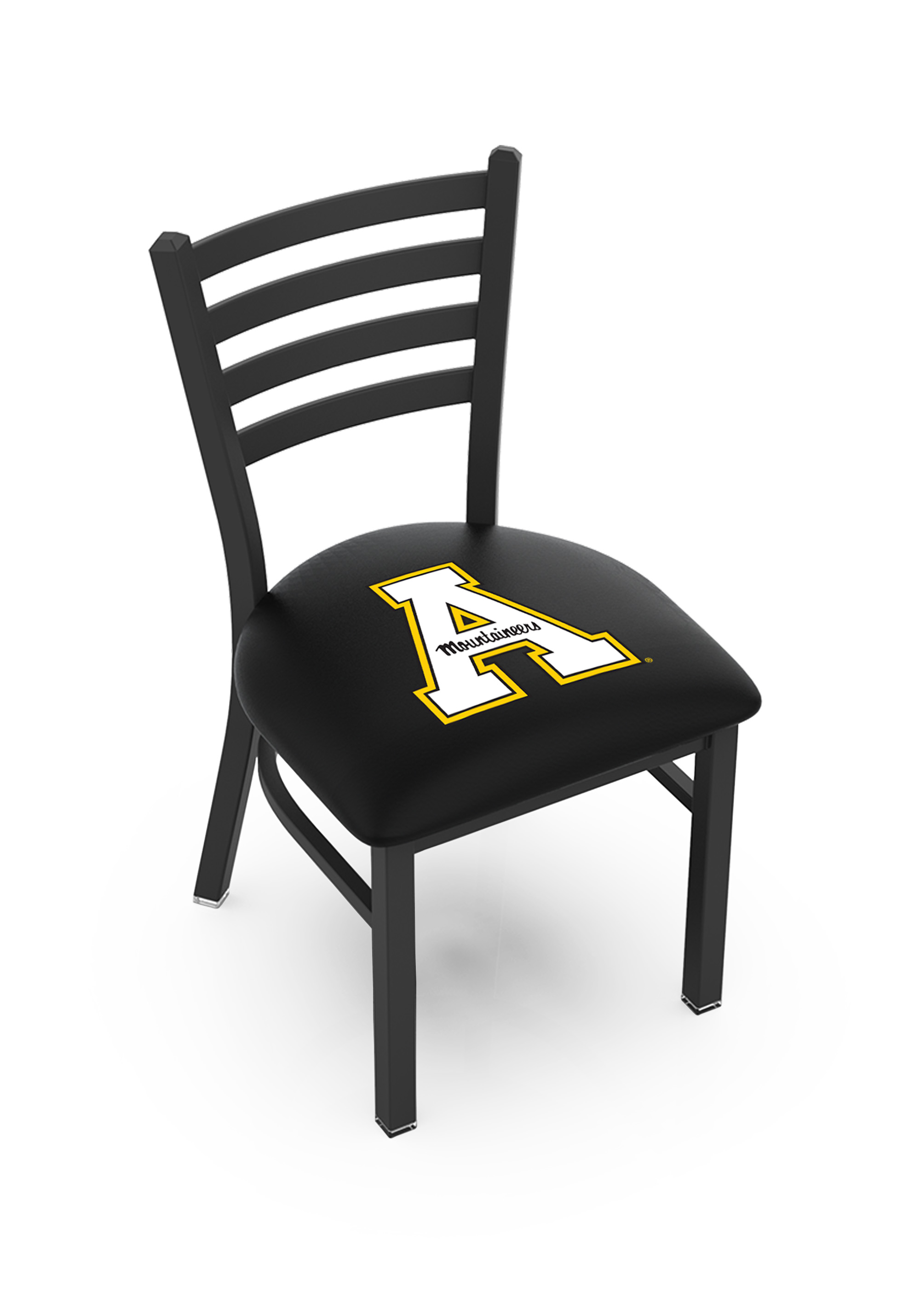 Picture of Holland Bar Stool L00418AppStU 18 in. Appalachian State Chair with Mountaineers Logo