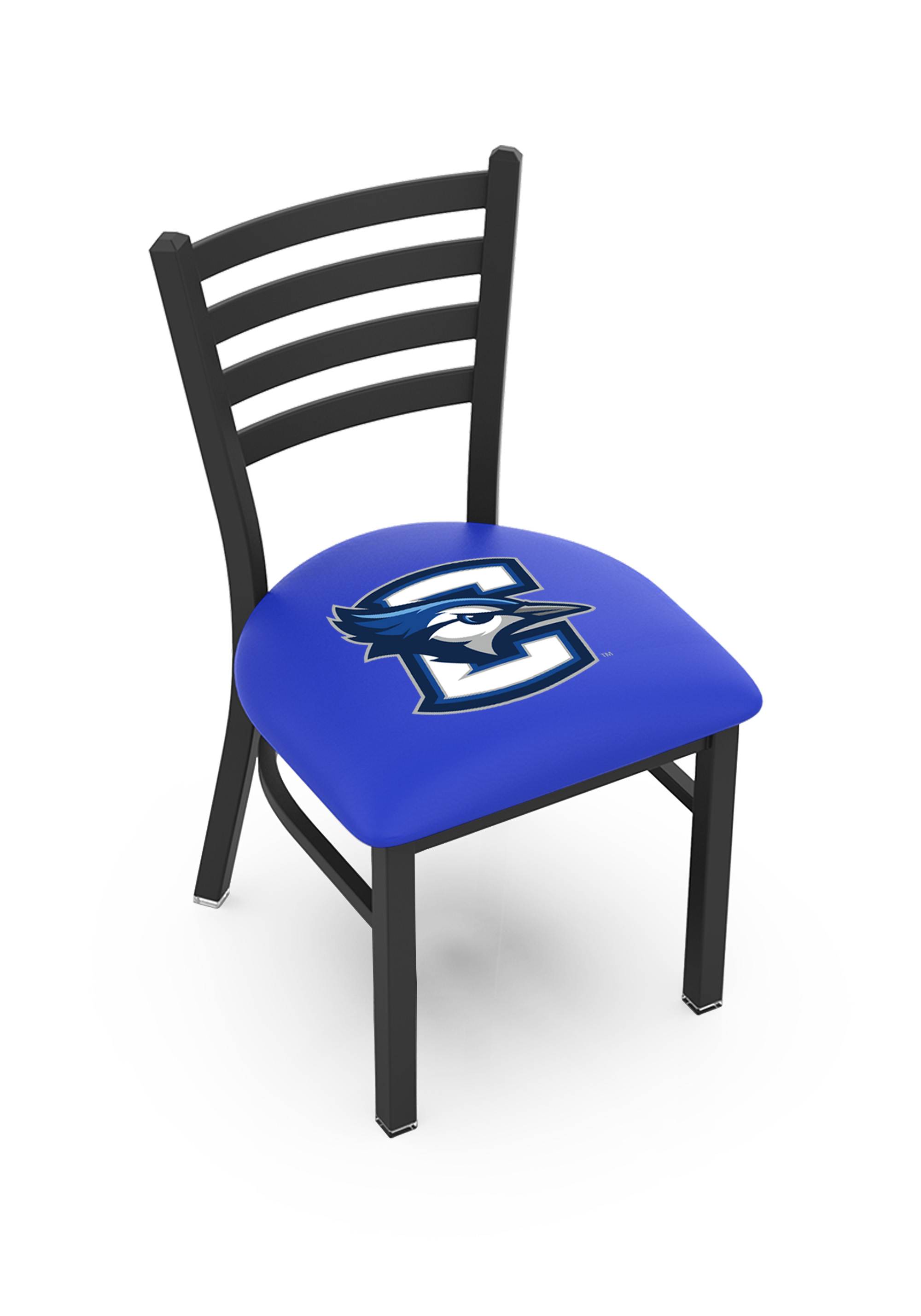 Picture of Holland Bar Stool L00418Crghtn 18 in. Creighton Chair with Bluejays Logo