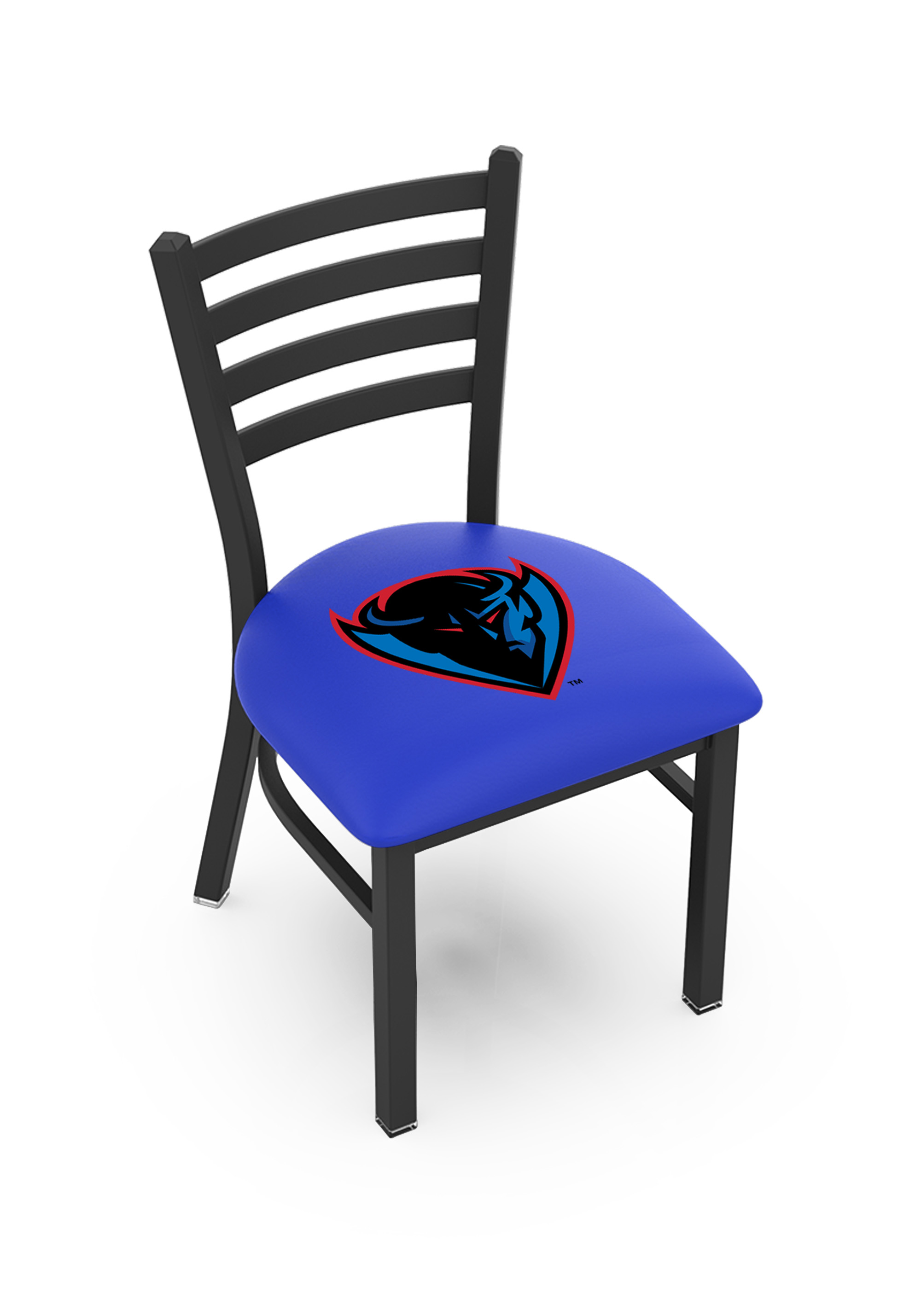 Picture of Holland Bar Stool L00418DePaul 18 in. DePaul Chair with Blue Demons Logo