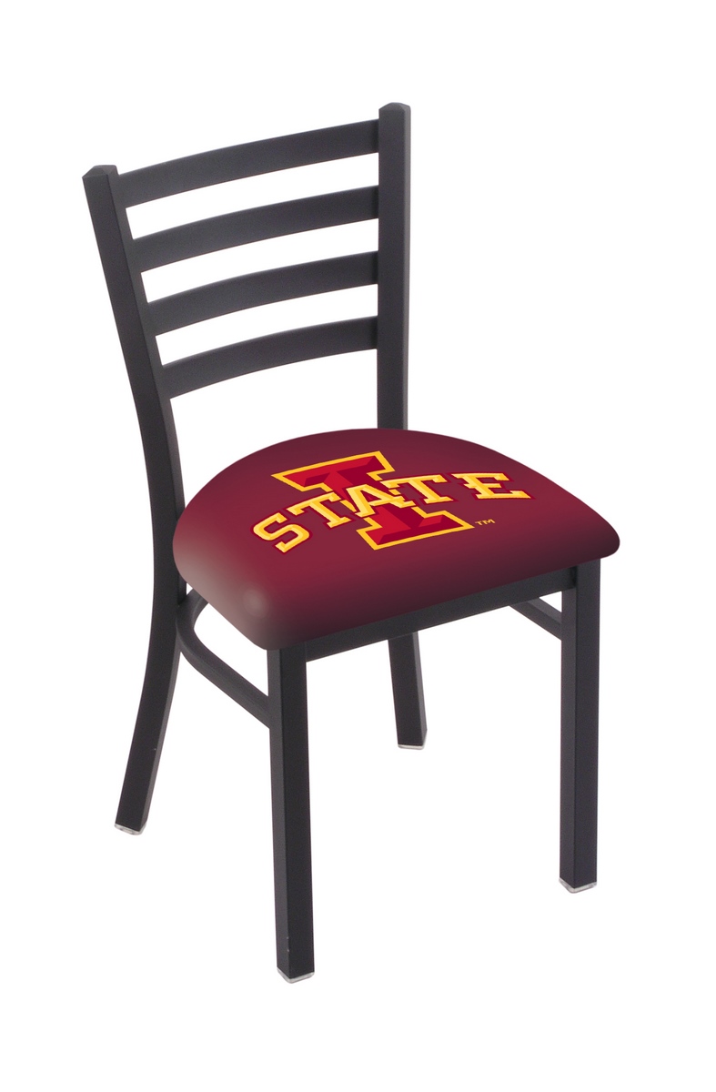 Picture of Holland Bar Stool L00418IowaSt 18 in. Iowa State Chair with Cyclones Logo
