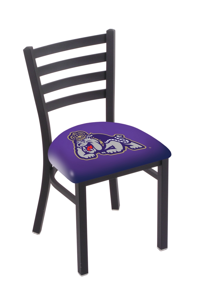 Picture of Holland Bar Stool L00418JmsMad 18 in. James Madison Chair with Dukes Logo