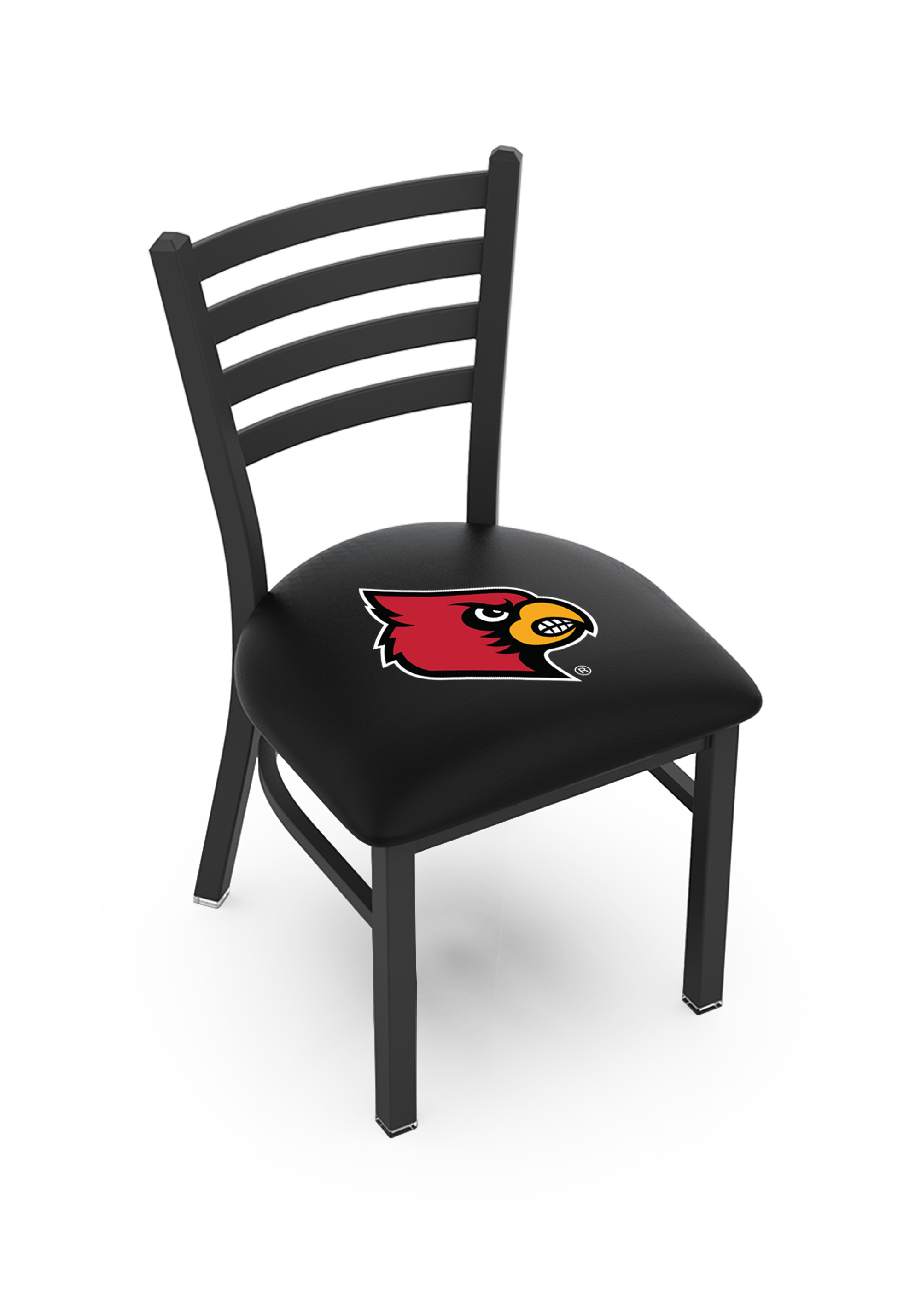 Picture of Holland Bar Stool L00418Lville 18 in. Louisville Chair with Cardinals Logo
