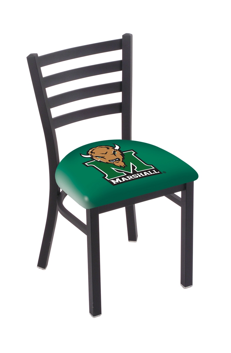 Picture of Holland Bar Stool L00418Mrshll 18 in. Marshall Chair with Thundering Herd Logo