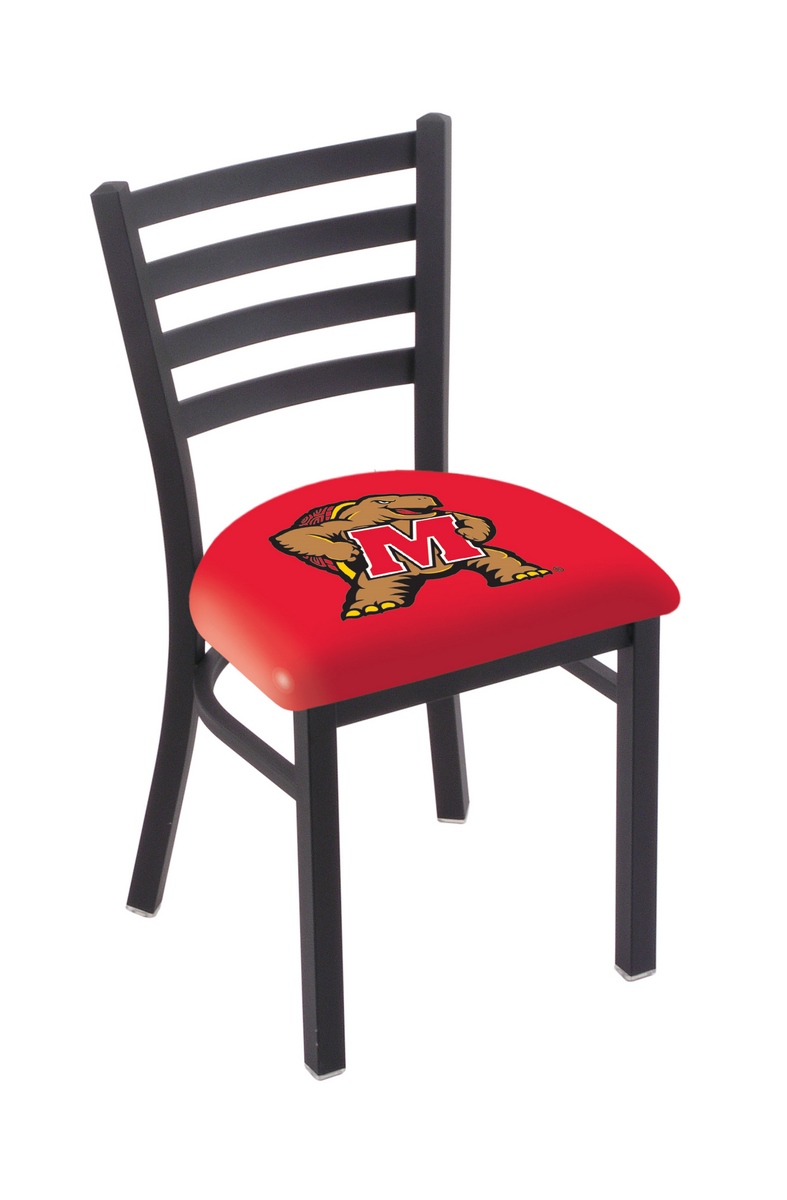 Picture of Holland Bar Stool L00418Mrylnd 18 in. Maryland Chair with Terrapins Logo