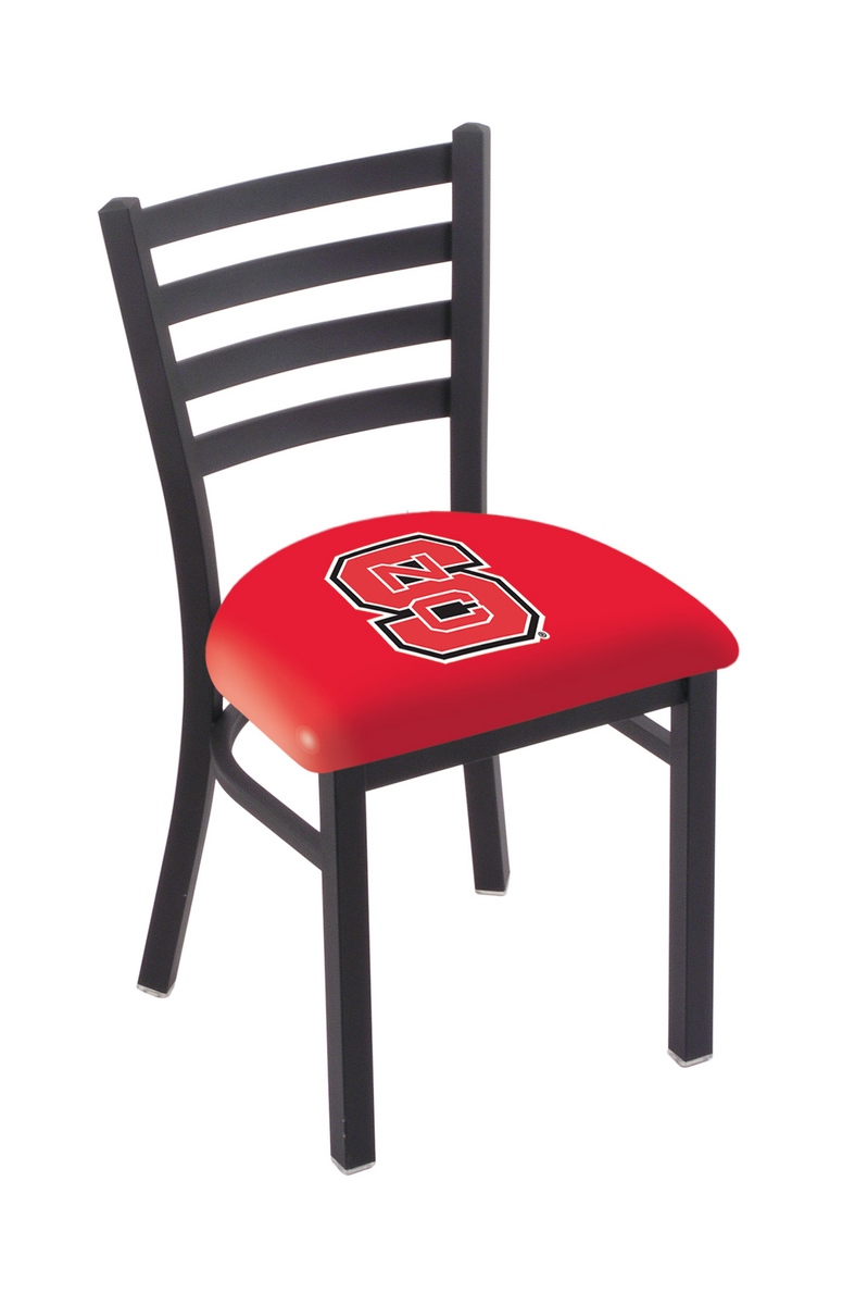 Picture of Holland Bar Stool L00418NCarSt 18 in. NC State Chair with Wolfpack Logo