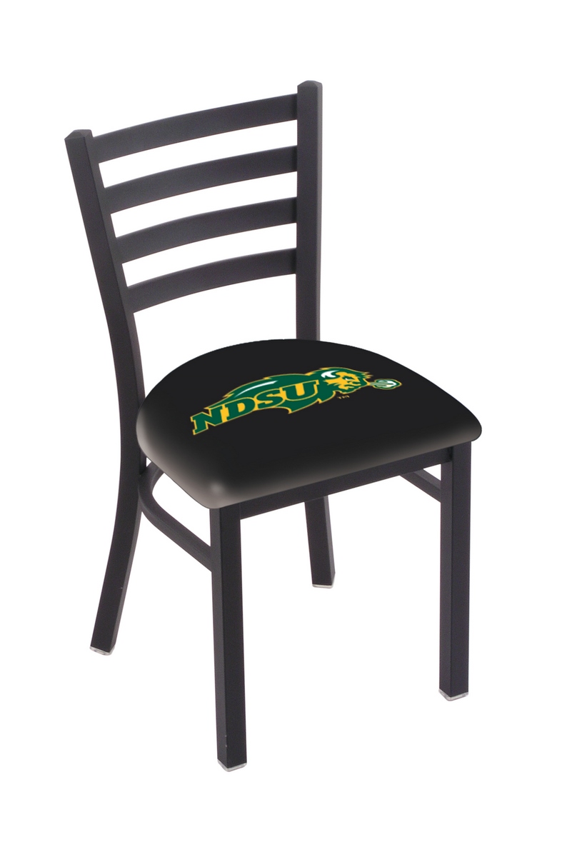 Picture of Holland Bar Stool L00418NDakSt-B 18 in. North Dakota State Chair with Bison Black Logo