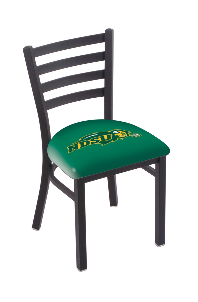 Picture of Holland Bar Stool L00418NDakSt-G 18 in. North Dakota State Chair with Bison Green Logo