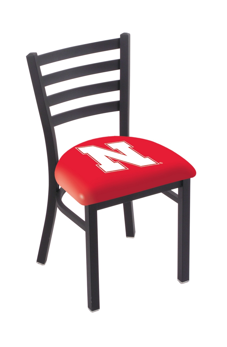 Picture of Holland Bar Stool L00418NebrUn 18 in. Nebraska Chair with Cornhuskers Logo