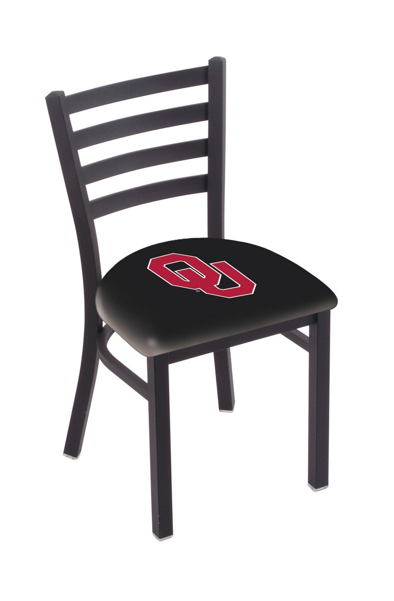 Picture of Holland Bar Stool L00418Oklhma 18 in. Oklahoma Chair with Sooners Logo