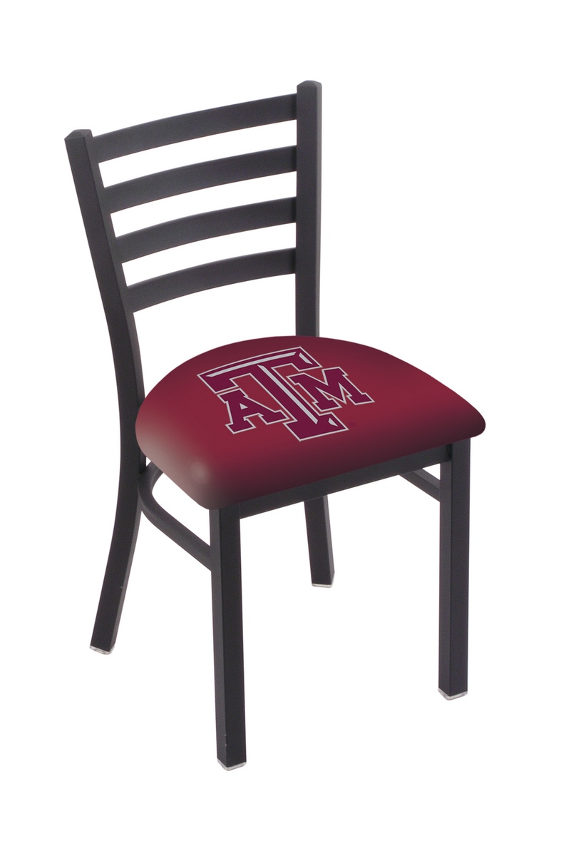 Picture of Holland Bar Stool L00418TexA-M 18 in. Texas A&M Chair with Aggies Logo L004