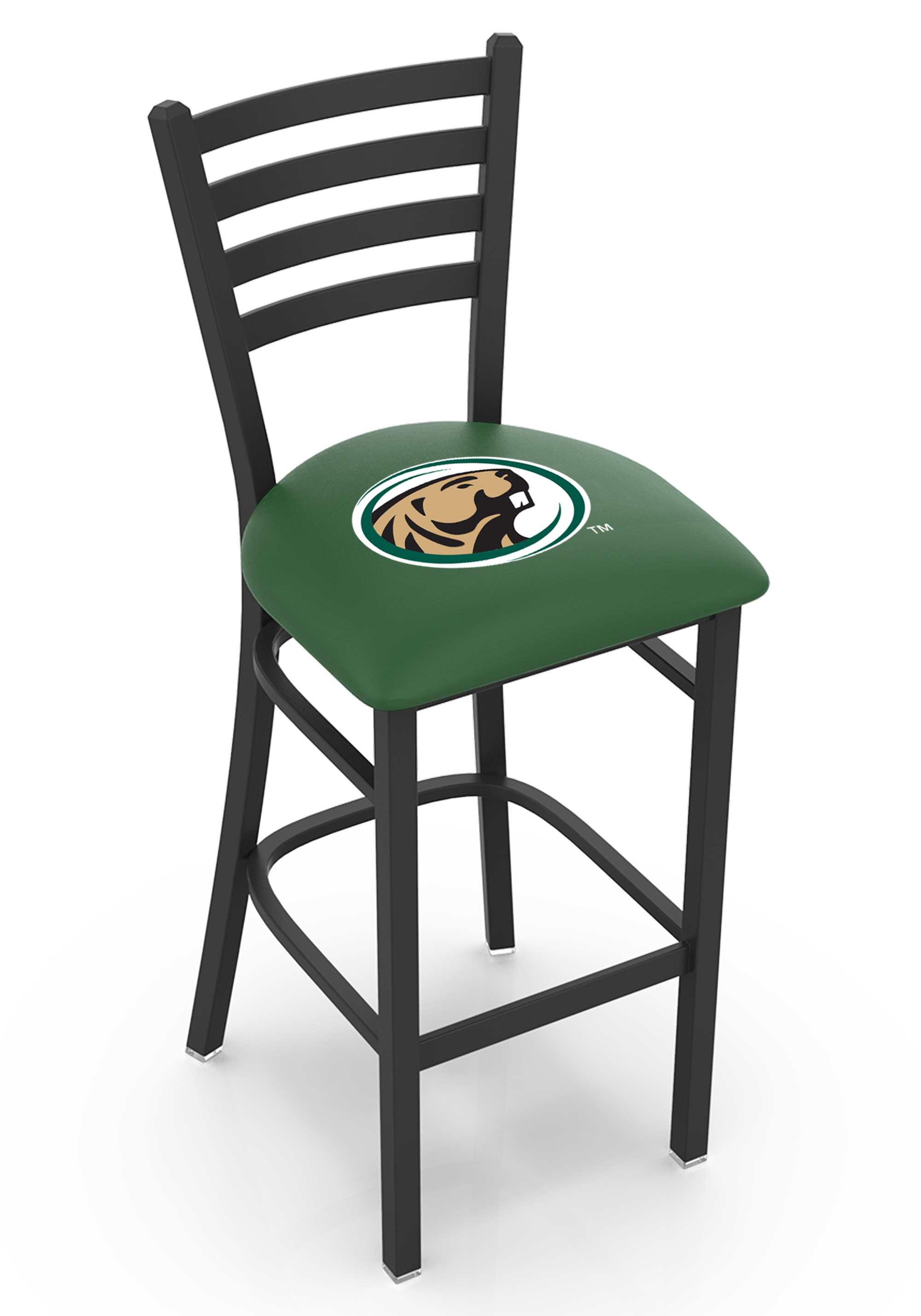 L00430BmijSt 30 in. Bermidji State Bar Stool with Beavers Logo