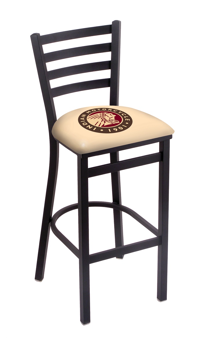 Picture of Holland Bar Stool L00425Indn-HD 25 in. Indian Counter Stool with Motorcycle Logo L004