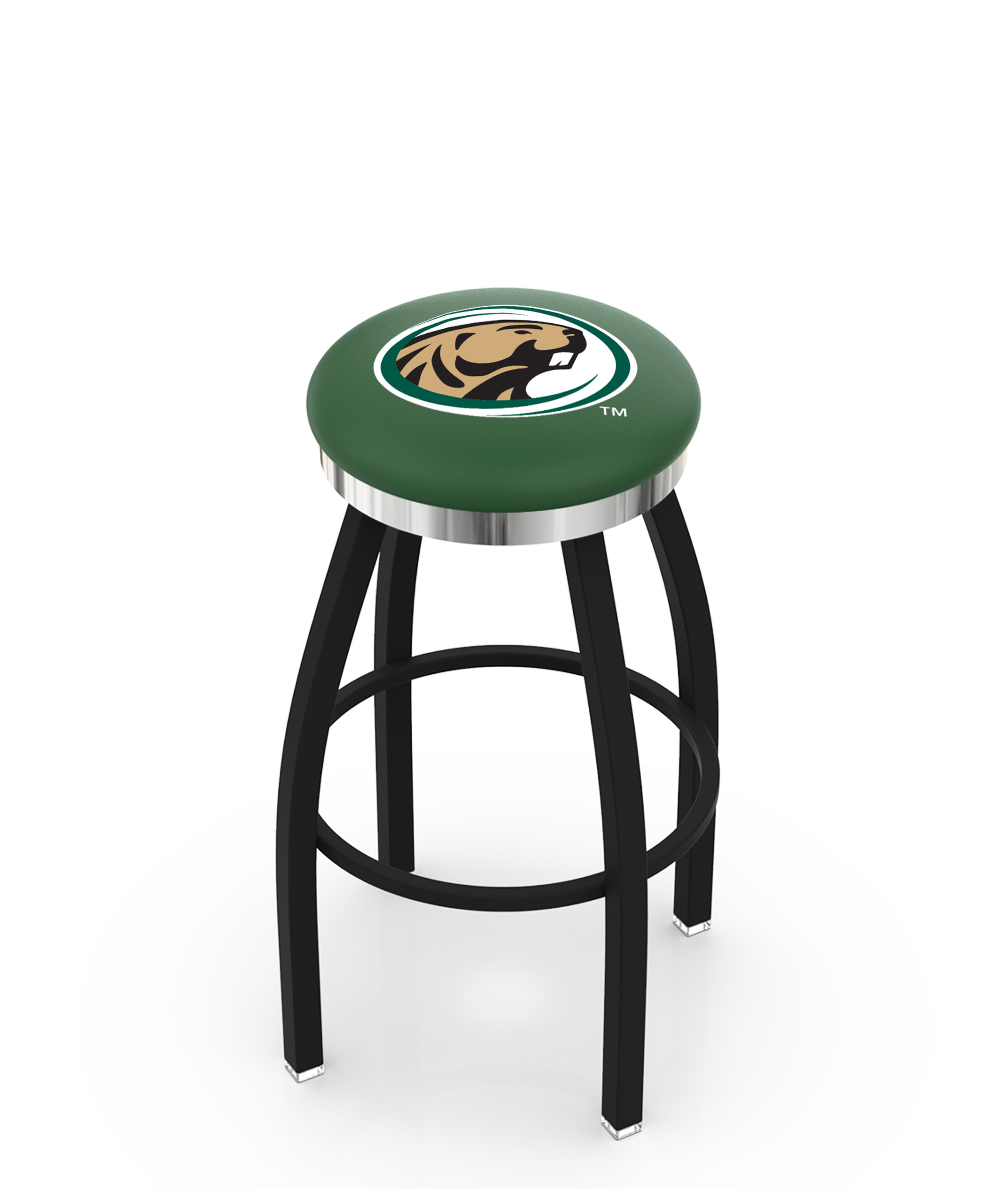 Picture of Holland Bar Stool L8B2C25BmijSt 25 in. Bermidji State Bar Stool with Beavers Logo Swivel Seat
