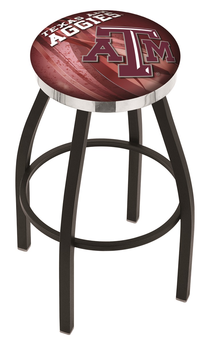 Picture of Holland Bar Stool L8B2C36TexA-M 36 in. Texas A&M Bar Stool with Aggies Logo Swivel Seat