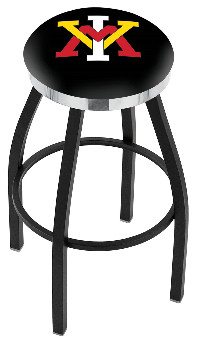 Picture of Holland Bar Stool L8B2C36VAMilI 36 in. Virginia Military Institute Bar Stool with Military Logo Swivel Seat