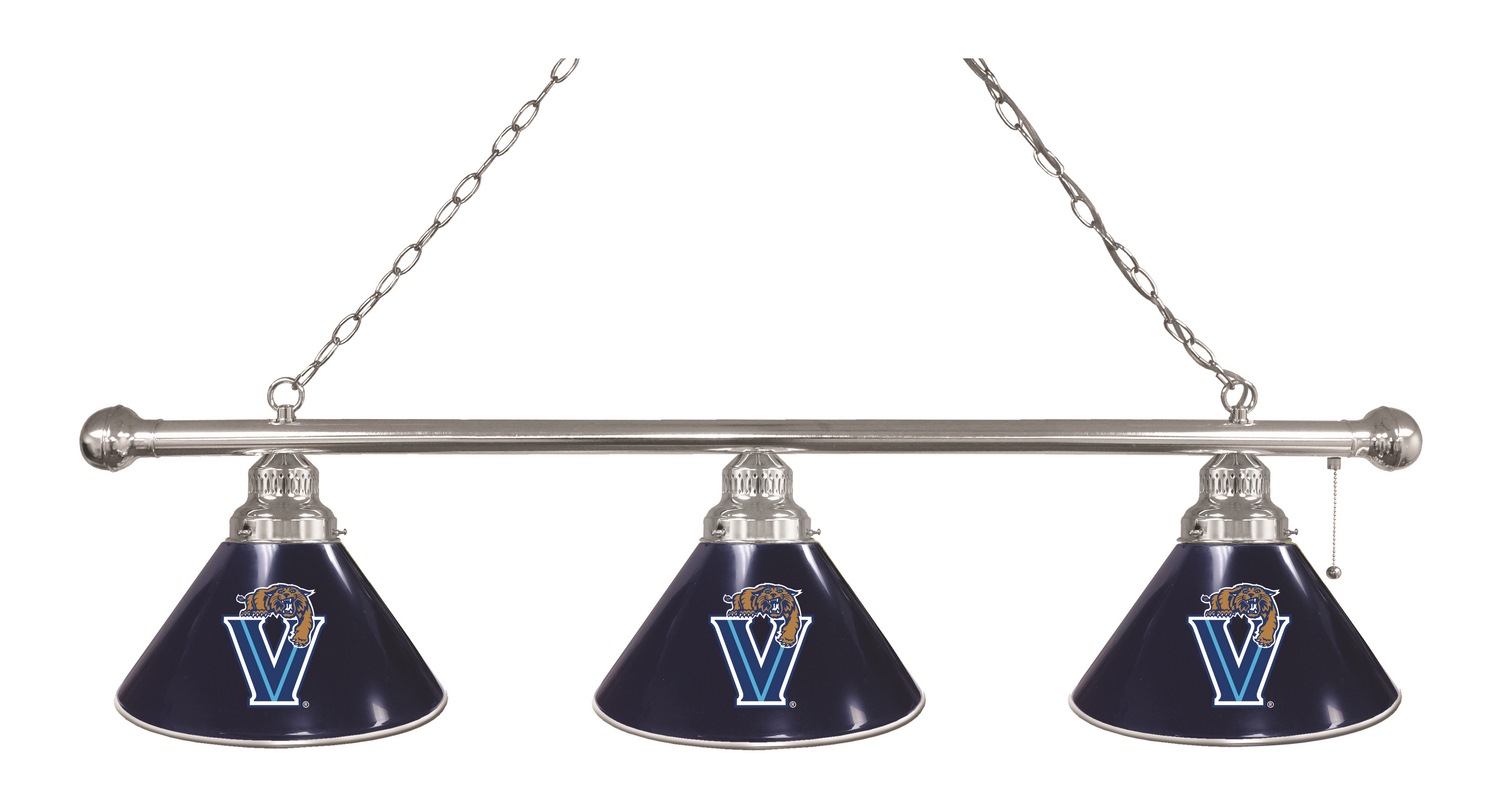 BL3CHVilnva Villanova University 3 Shade Billiard Light