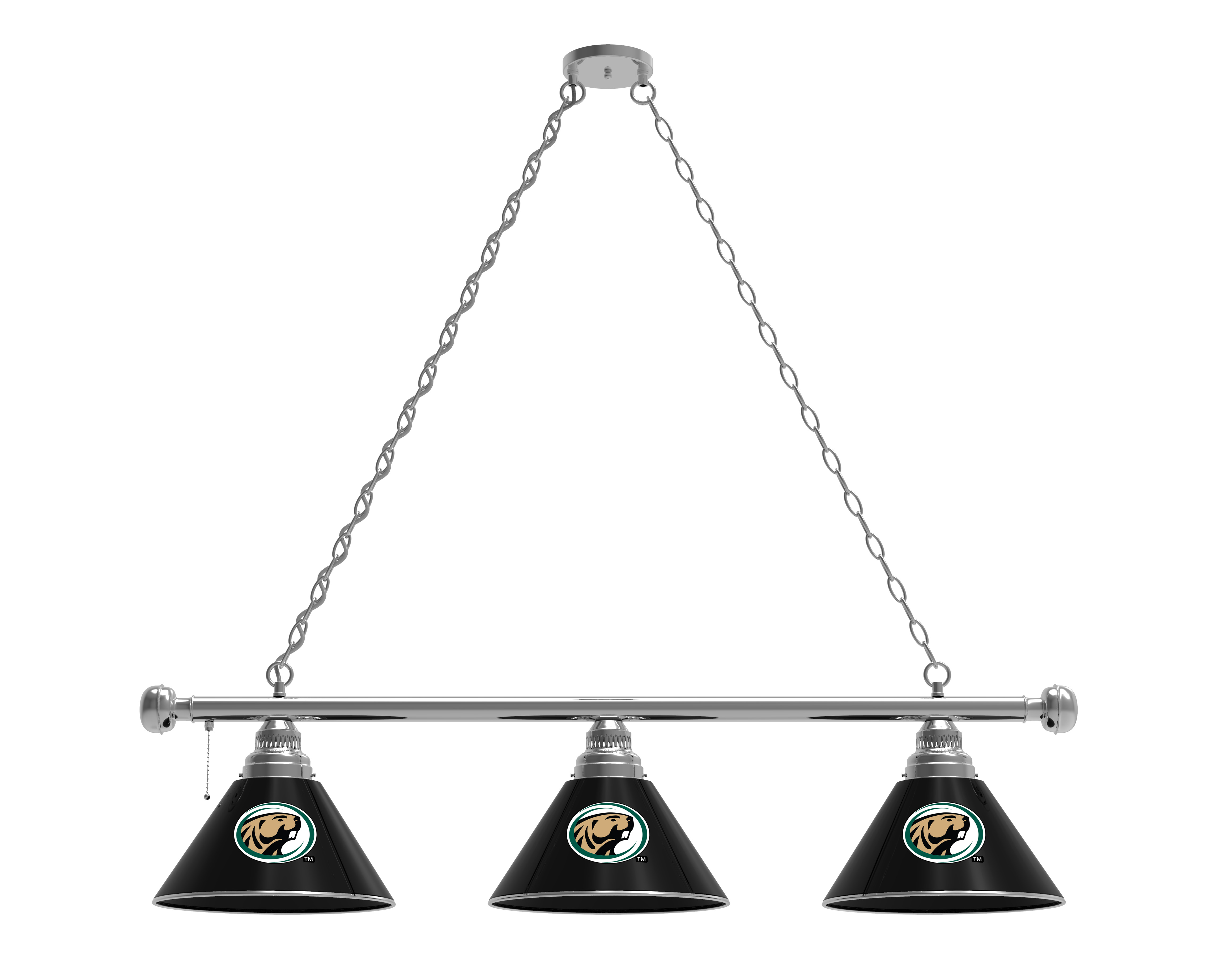 BL3CHBmijSt Bemidji 3 Shade Billiard Light