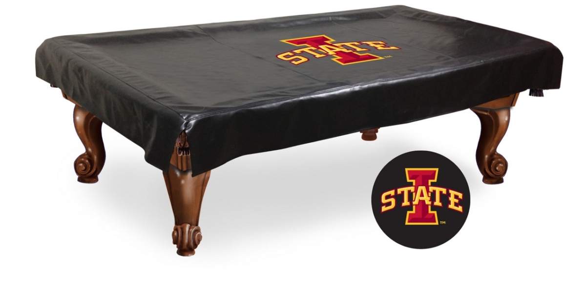 Picture of Holland Bar Stool BCV7IowaSt Iowa State Billiard Table Cover