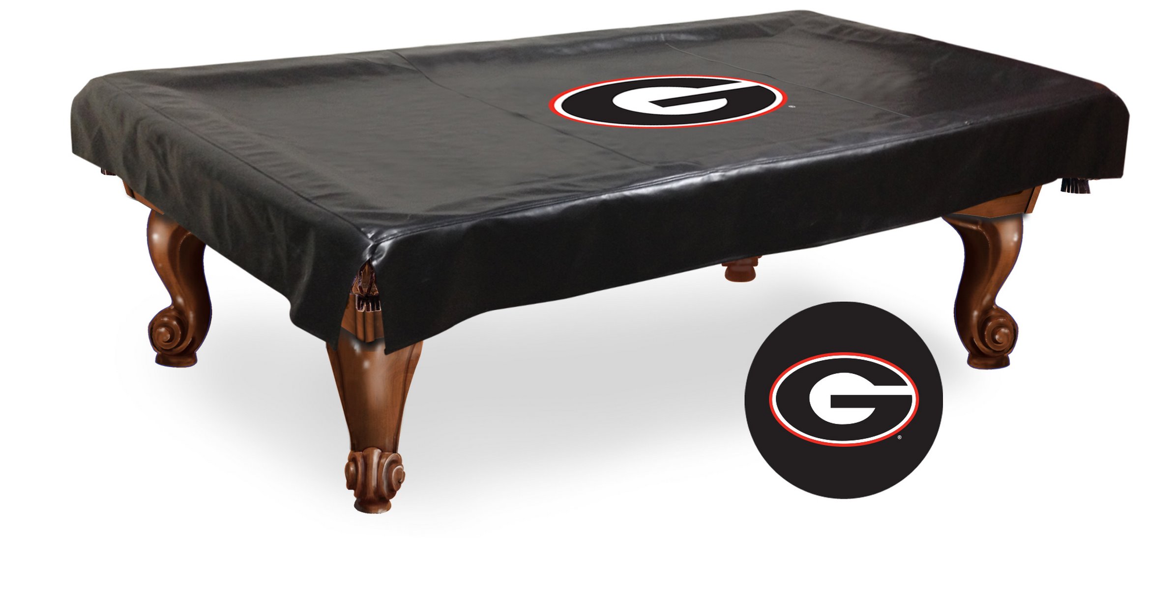 Picture of Holland Bar Stool BCV7GA-G Georgia G Billiard Table Cover