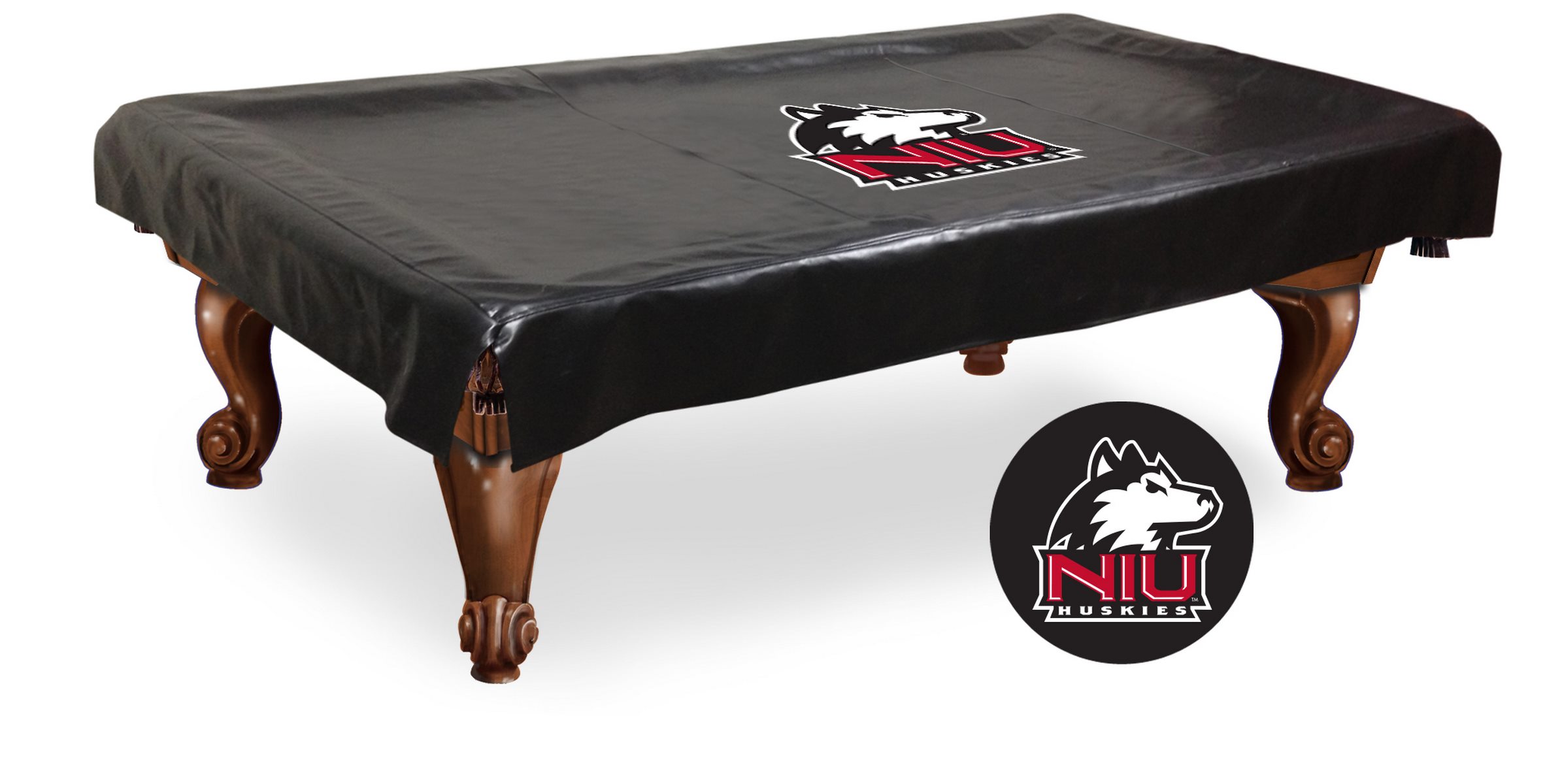 Picture of Holland Bar Stool BCV7NorIll Northern Illinois Billiard Table Cover