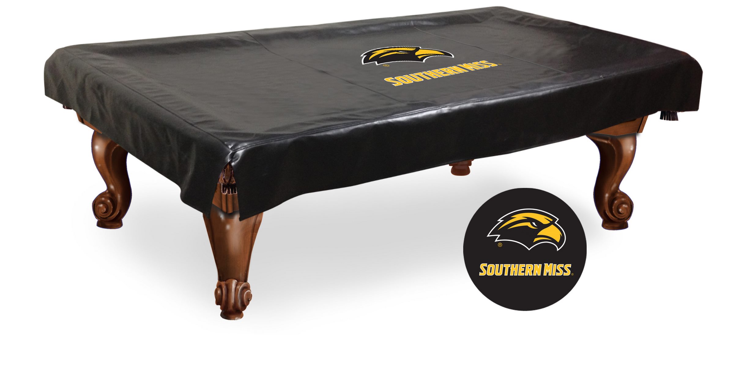 BCV9SouMis Southern Miss Billiard Table Cover