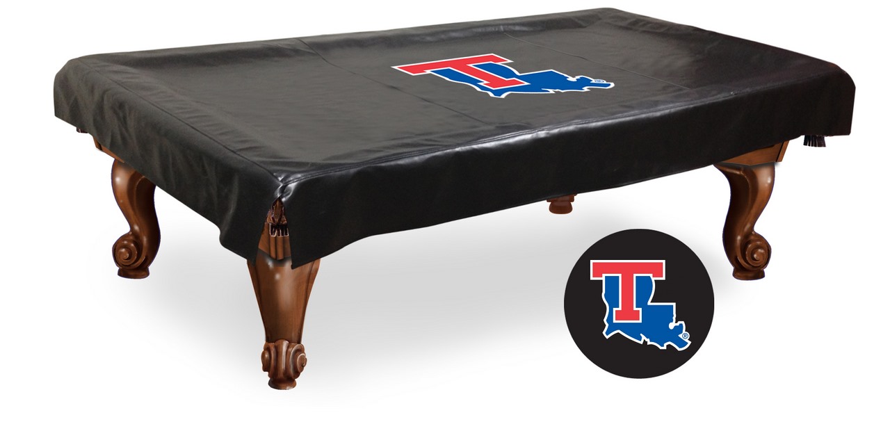 BCV8LaTech Louisiana Tech Billiard Table Cover