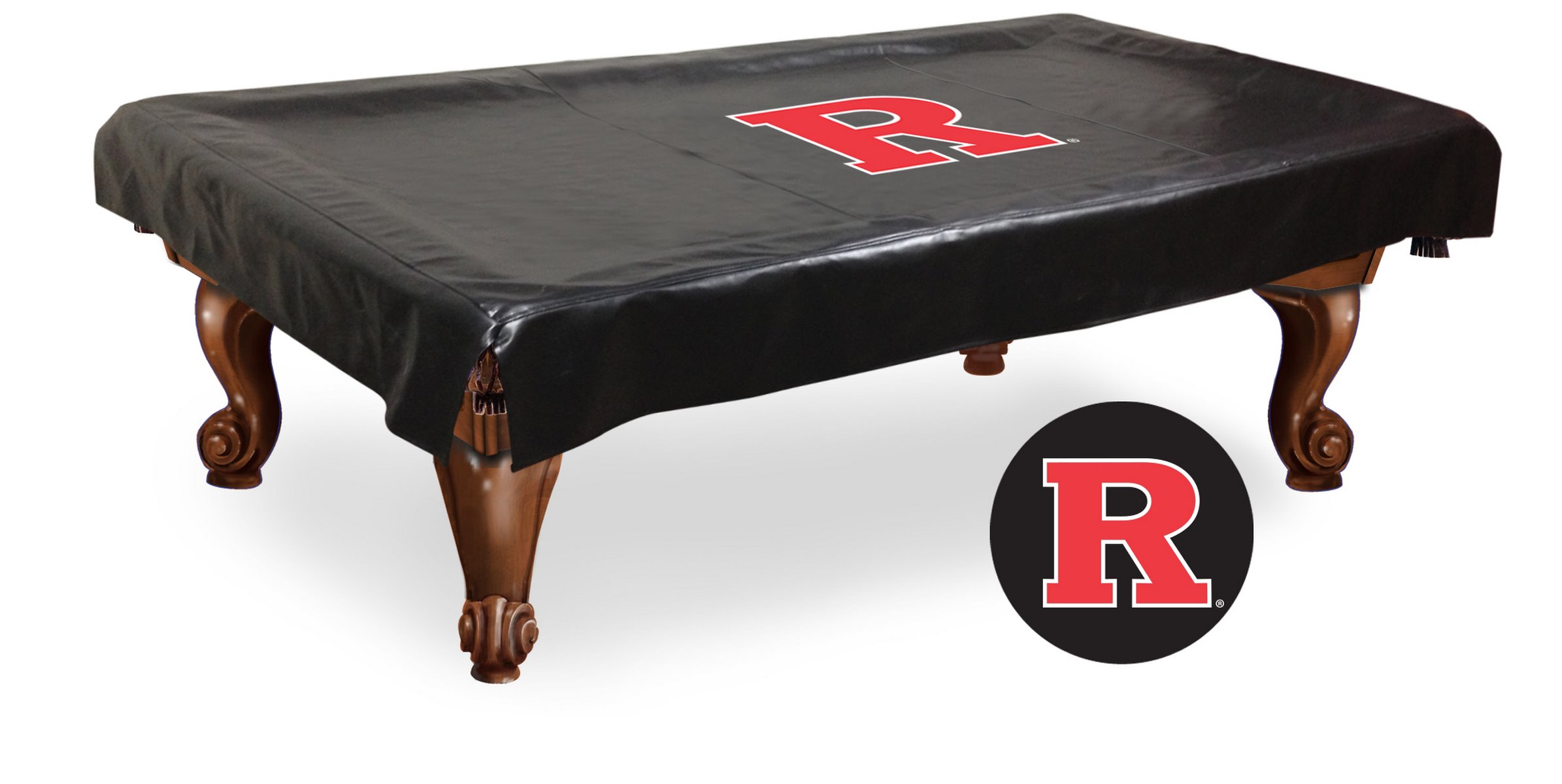 BCV8Rutger Rutgers University Billiard Table Cover