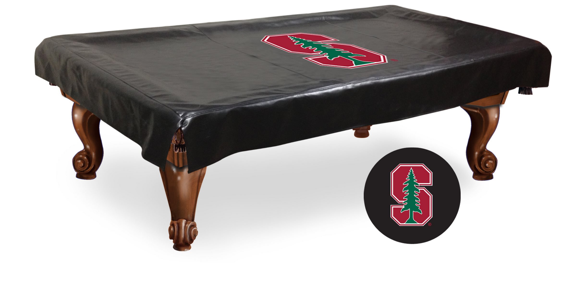 BCV8Stnfrd Stanford University Billiard Table Cover